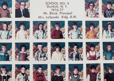 School #4 Kindergarten - 1976-77