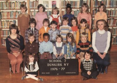 School #7 Kindergarten - 1976-77